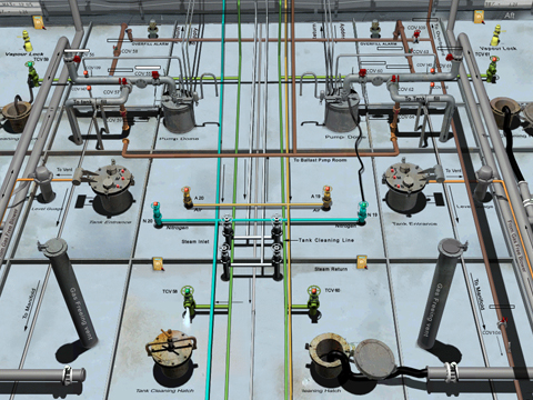 Liquid Cargo Handling Simulator